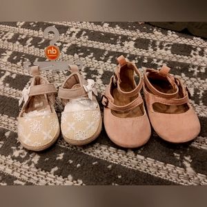 NWT BUNDLE baby shoes, 2 NWT, and one pair NWOT.